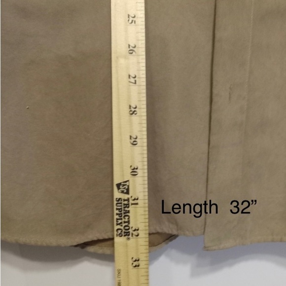 Suede Shirt Big & Tall 3XLT Button Up Point Collar 1 Pocket Spot READ Academia - Picture 9 of 10